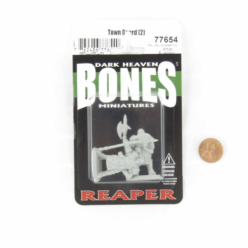 RPR77654 Town Guard Miniature 25mm Heroic Scale Figure Dark Heaven Bones 2nd Image