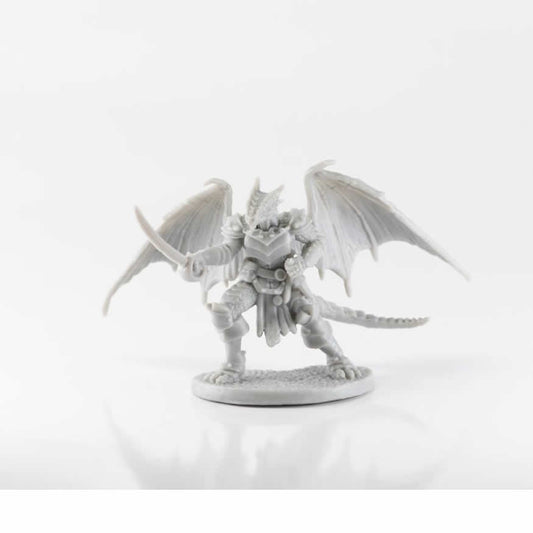 RPR77656 Tazythas Dragonfolk Rogue Miniature 25mm Heroic Scale Figure Dark Heaven Bones Main Image