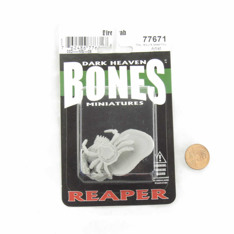 RPR77671 Dire Crab Miniature 25mm Heroic Scale Figure Dark Heaven Bones 2nd Image