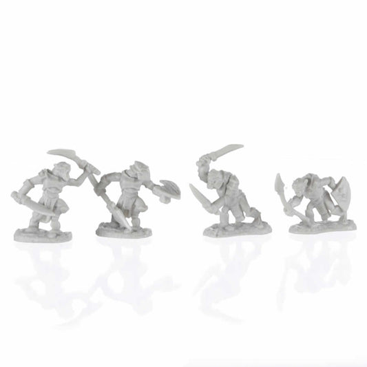 RPR77679 Armored Goblin Warriors Miniature 25mm Heroic Scale Figure Dark Heaven Bones Main Image