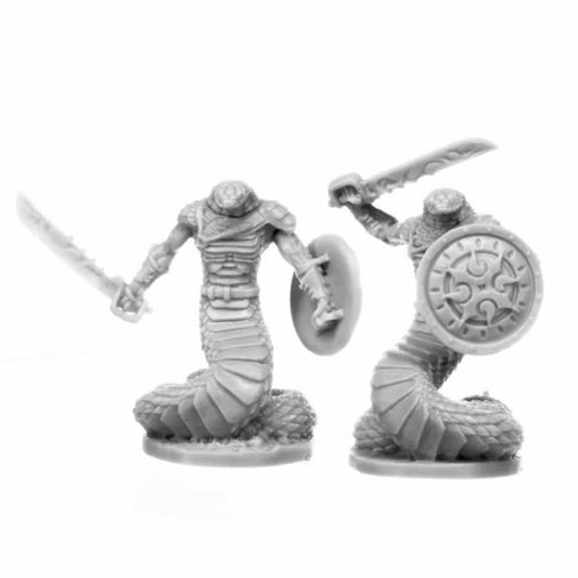 RPR77695 Nagendra Swordsmen Miniature 25mm Heroic Scale Figure Dark Heaven Bones Main Image