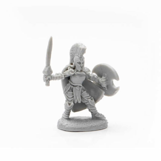 RPR77699 Taroya Female Warrior Miniature 25mm Heroic Scale Figure Dark Heaven Bones Main Image