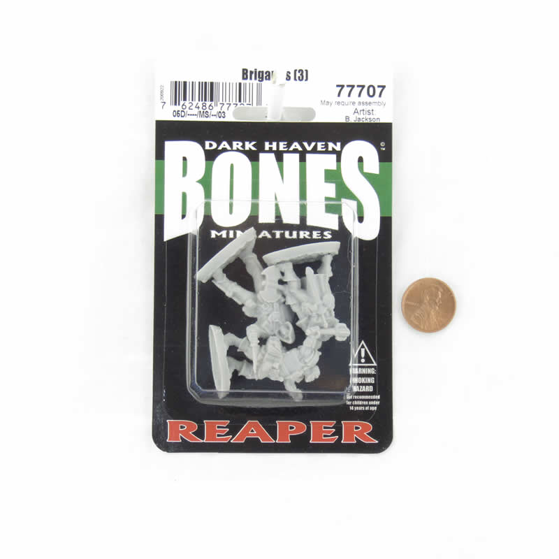 RPR77707 Brigands Miniature 25mm Heroic Scale Figure Dark Heaven Bones 2nd Image