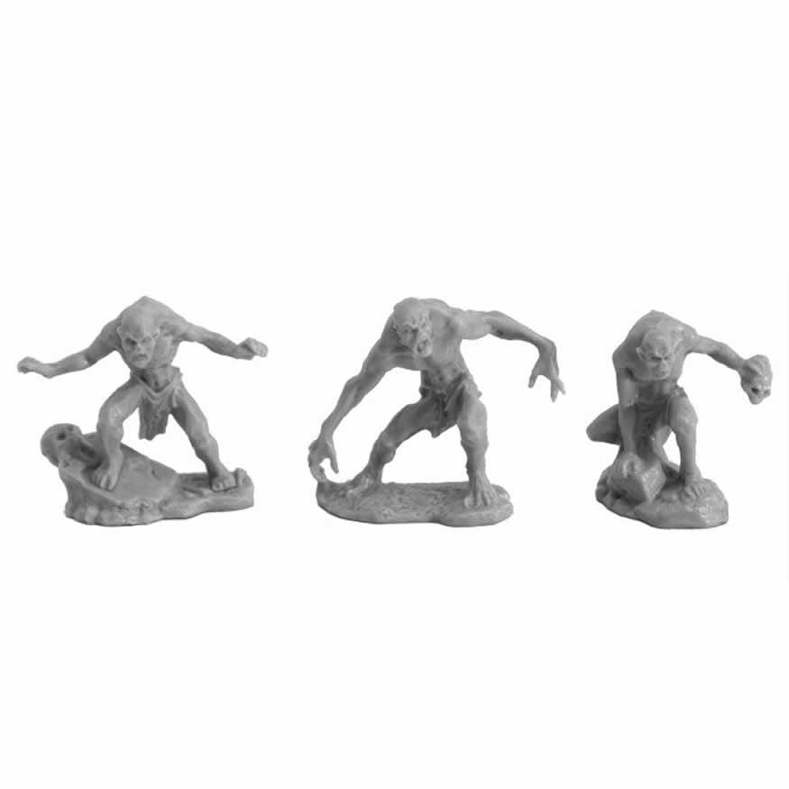 RPR77720 Ghouls and Ghast Miniature 25mm Heroic Scale Figure Dark Heaven Bones Reaper Miniatures Main Image