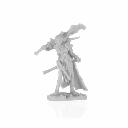 RPR77740 Talnyth Female Elf Barbarian Miniature 25mm Heroic Scale Figure Dark Heaven Bones Main Image