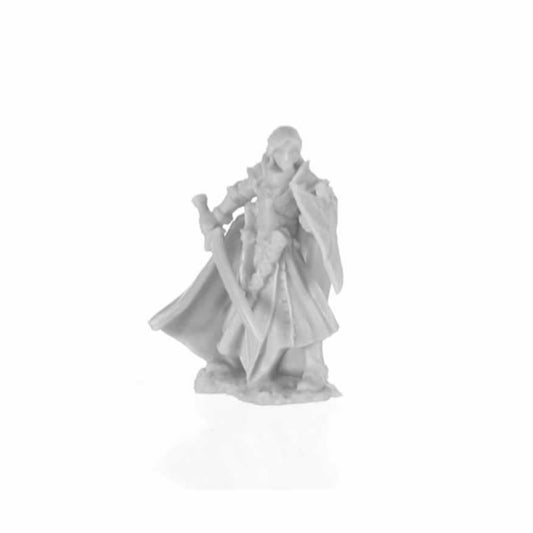 RPR77743 Alandin Elf Paladin Miniature 25mm Heroic Scale Figure Dark Heaven Bones Main Image