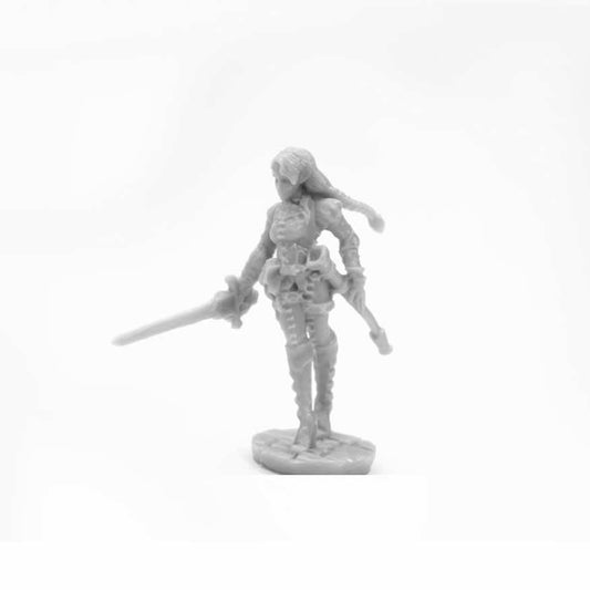 RPR77753 Bryn Half Elf Rogue Miniature 25mm Heroic Scale Figure Dark Heaven Bones Main Image