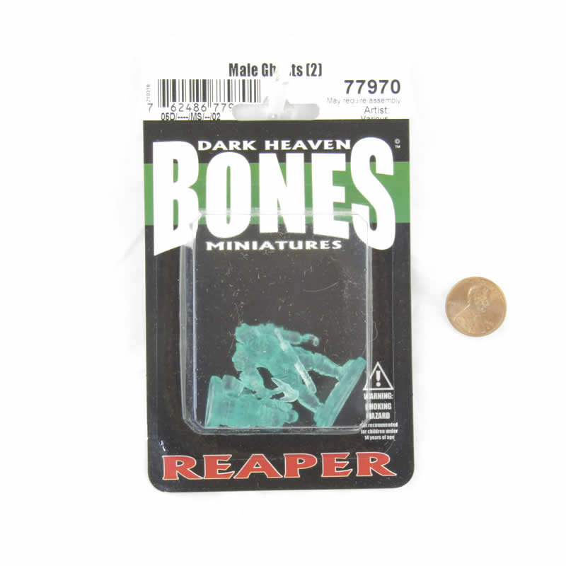 RPR77970 Male Ghosts Miniature 25mm Heroic Scale Figure Dark Heaven Bones 2nd Image
