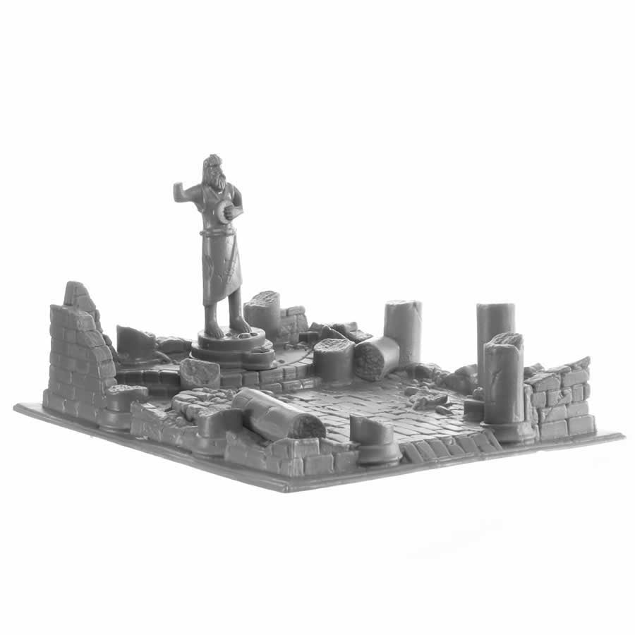 RPR77989 Ruined Temple Miniature 25mm Heroic Scale Figure Dark Heaven Bones Main Image