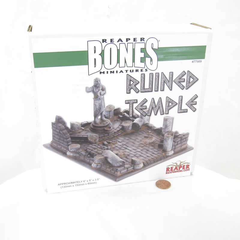 RPR77989 Ruined Temple Miniature 25mm Heroic Scale Figure Dark Heaven Bones 3rd Image