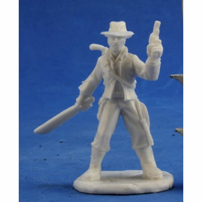 RPR80033 Frank Buck Miniature 25mm Heroic Scale Chronoscope Bones Main Image