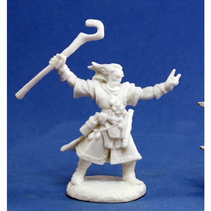 RPR89013 Ezren Iconic Wizard Miniature 25mm Heroic Scale Pathfinder Main Image