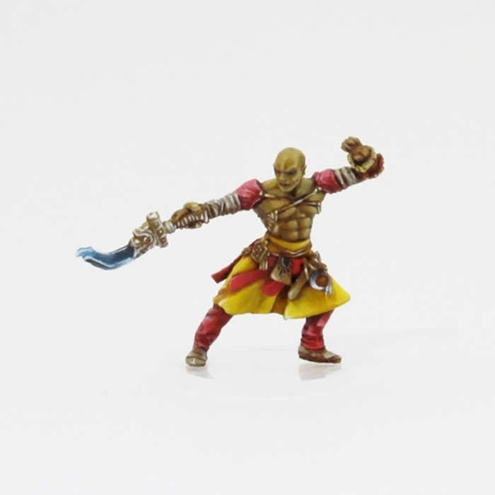 RPR89018 Sajan Iconic Monk Miniature 25mm Heroic Scale Pathfinder Bones Main Image