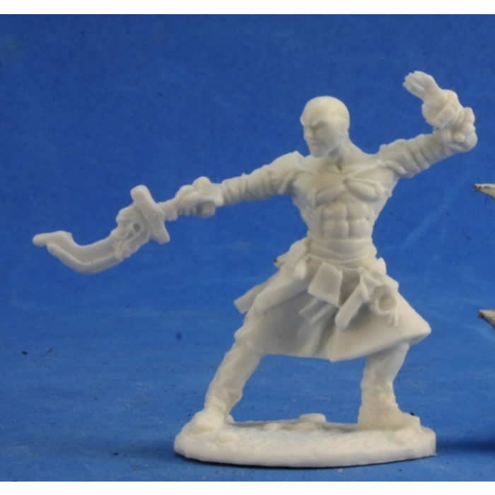 RPR89018 Sajan Iconic Monk Miniature 25mm Heroic Scale Pathfinder Bones 3rd Image