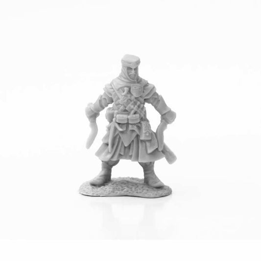 RPR89047 Zadim Iconic Slayer Miniature 25mm Heroic Scale Figure Pathfinder Bones Main Image