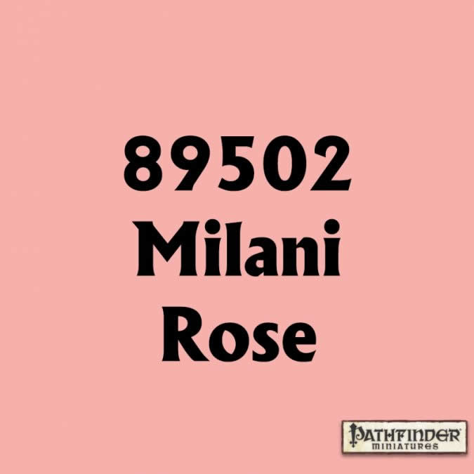 RPR89502 Milani Rose Master Series Hobby Paint .5oz Dropper Bottle 2nd Image