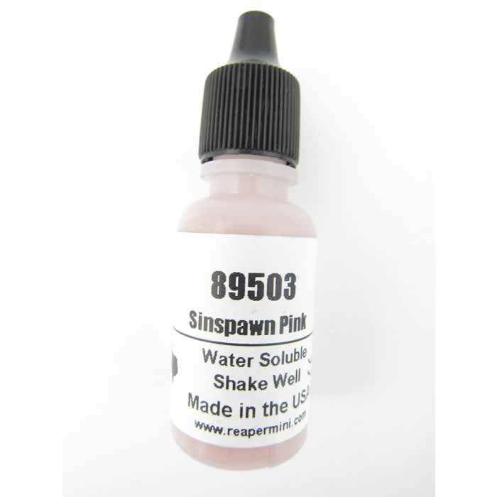 RPR89503 Sinspawn Pink Master Series Hobby Paint .5oz Dropper Bottle Main Image