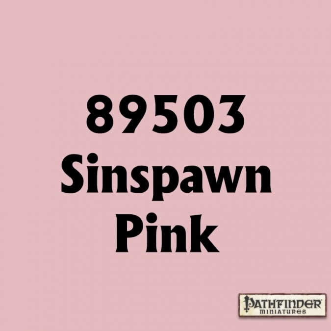 RPR89503 Sinspawn Pink Master Series Hobby Paint .5oz Dropper Bottle 2nd Image