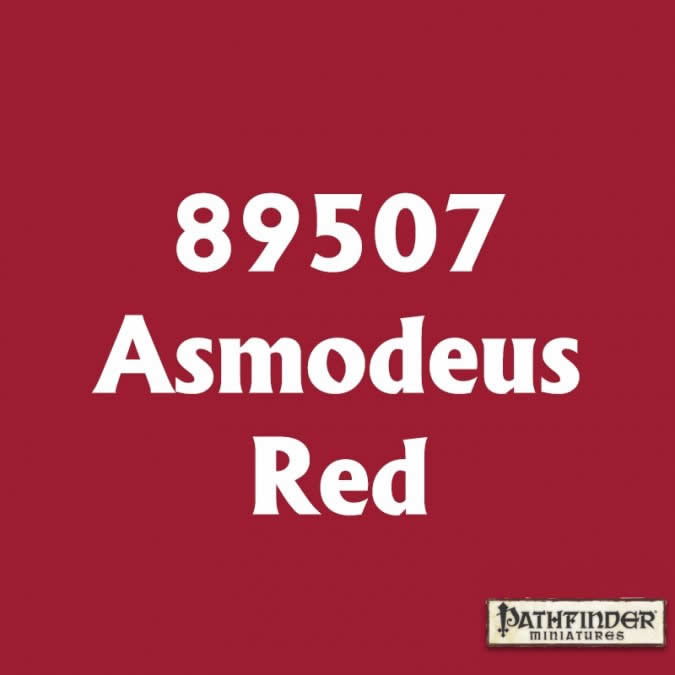 RPR89507 Asmodeus Red Master Series Hobby Paint .5oz Dropper Bottle 2nd Image