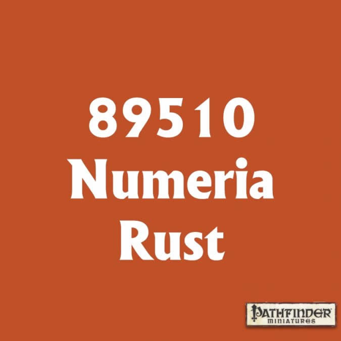 RPR89510 Numeria Rust Master Series Hobby Paint .5oz Dropper Bottle 2nd Image
