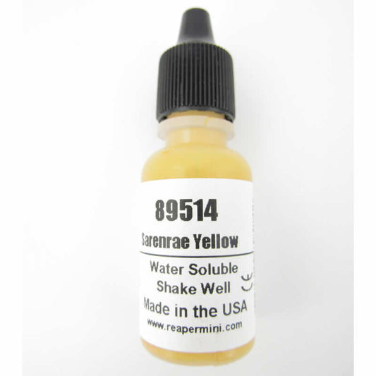 RPR89514 Serenrae Yellow Master Series Hobby Paint .5oz Dropper Bottle Main Image