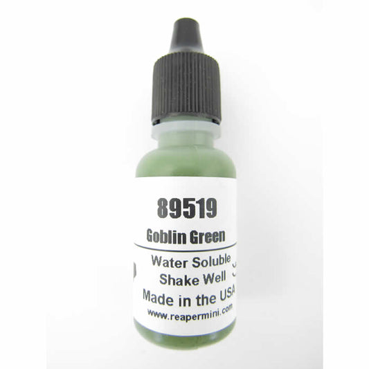 RPR89519 Goblin Green Master Series Hobby Paint .5oz Dropper Bottle Main Image