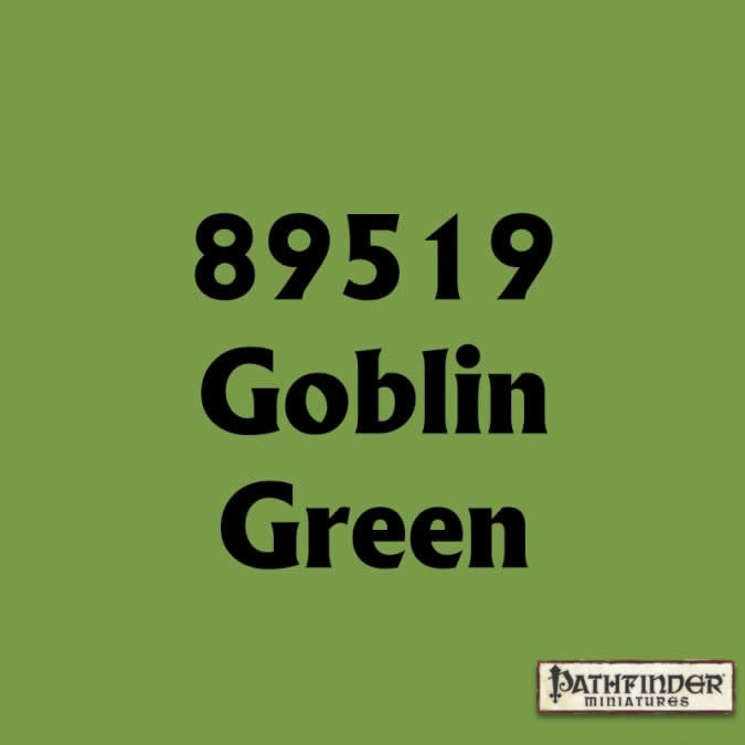 RPR89519 Goblin Green Master Series Hobby Paint .5oz Dropper Bottle 2nd Image