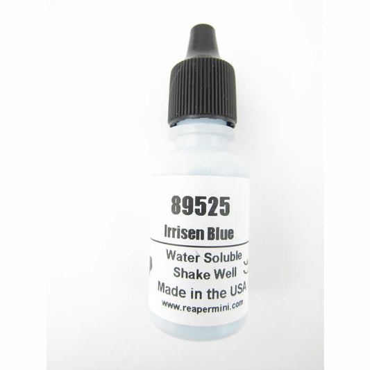 RPR89525 Irrisen Blue Master Series Hobby Paint .5oz Dropper Bottle Main Image