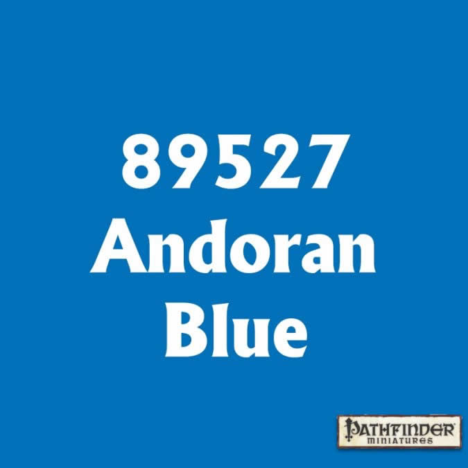 RPR89527 Andoran Blue Master Series Hobby Paint .5oz Dropper Bottle 2nd Image