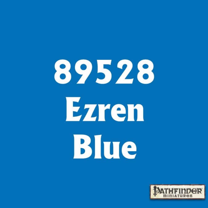 RPR89528 Ezren Blue Master Series Hobby Paint .5oz Dropper Bottle 2nd Image