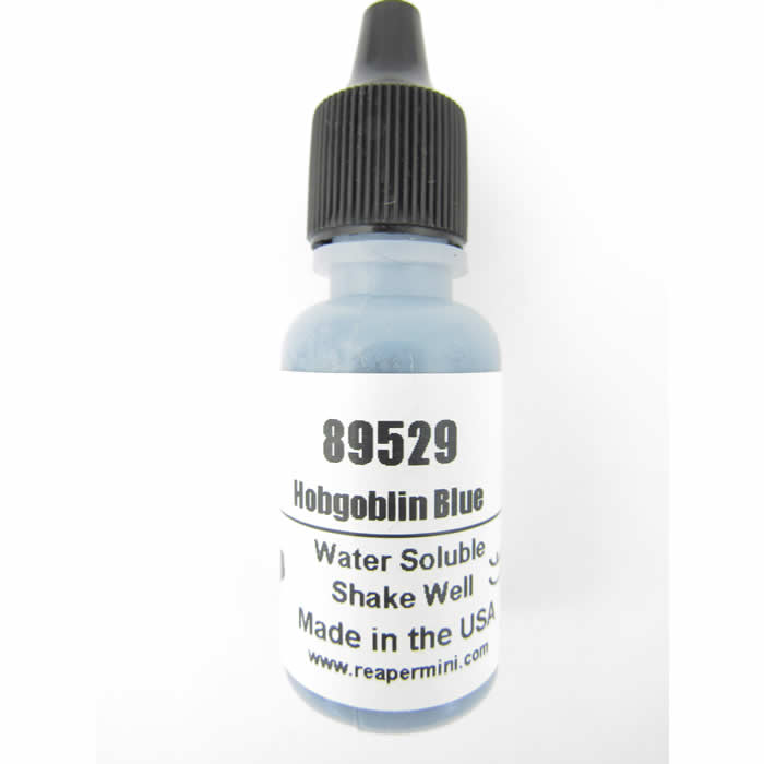 RPR89529 Hobgoblin Blue Master Series Hobby Paint .5oz Dropper Bottle Main Image