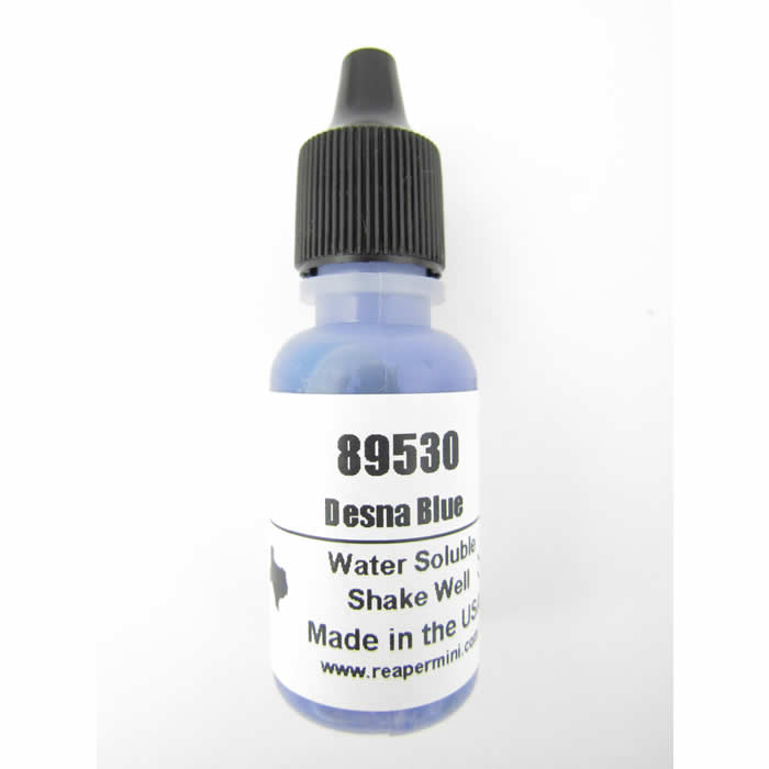 RPR89530 Desna Blue Master Series Hobby Paint .5oz Dropper Bottle Main Image