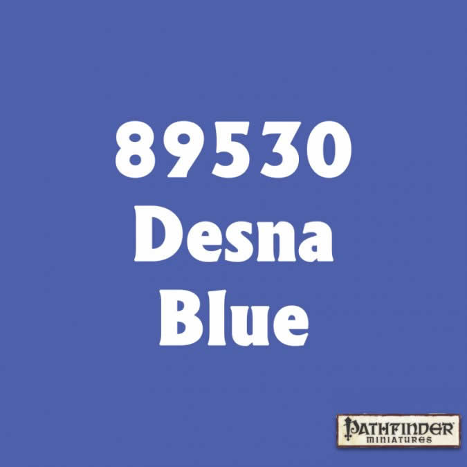 RPR89530 Desna Blue Master Series Hobby Paint .5oz Dropper Bottle 2nd Image