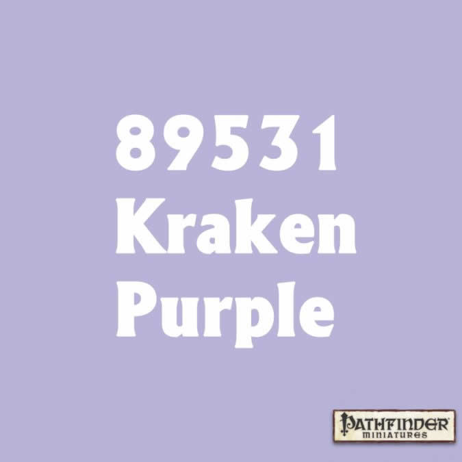 RPR89531 Kraken Purple Master Series Hobby Paint .5oz Dropper Bottle 2nd Image