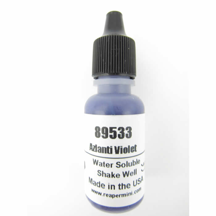 RPR89533 Azlanti Violet Master Series Hobby Paint .5oz Dropper Bottle Main Image