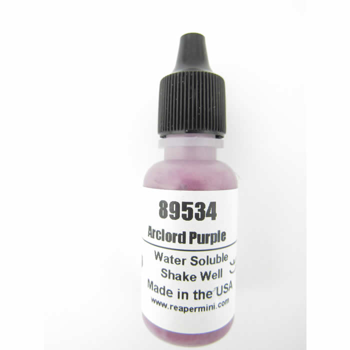 RPR89534 Arclord Purple Master Series Hobby Paint .5oz Dropper Bottle Main Image