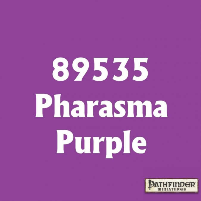 RPR89535 Pharasma Purple Master Series Hobby Paint .5oz Dropper Bottle 2nd Image