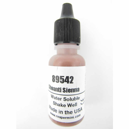 RPR89542 Shoanti Sienna Master Series Hobby Paint .5oz Dropper Bottle Main Image