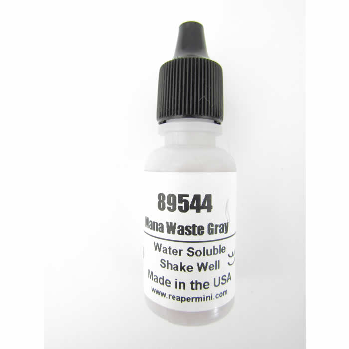 RPR89544 Mana Waste Gray Master Series Hobby Paint .5oz Dropper Main Image