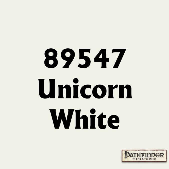 RPR89547 Unicorn White Master Series Hobby Paint .5oz Dropper Bottle 2nd Image