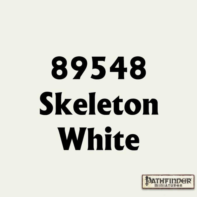 RPR89548 Skeleton White Master Series Hobby Paint .5oz Dropper Bottle 2nd Image