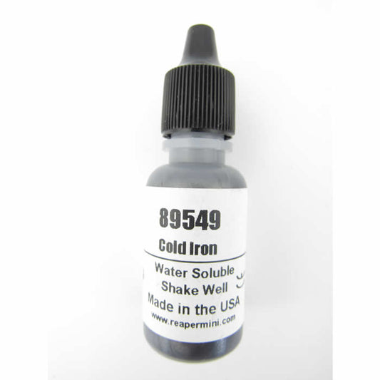 RPR89549 Cold Iron Master Series Hobby Paint .5oz Dropper Bottle Main Image