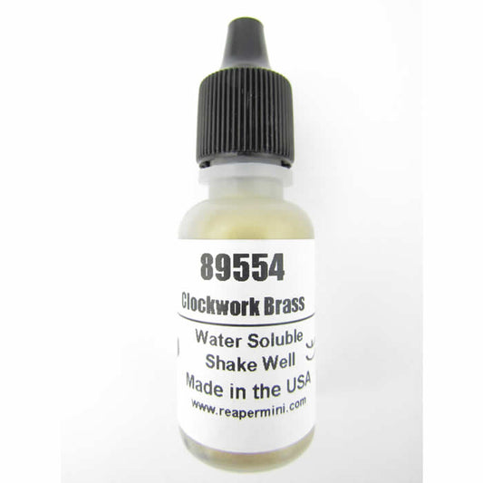 RPR89554 Clockwork Brass Master Series Hobby Paint .5oz Dropper Bottle Main Image