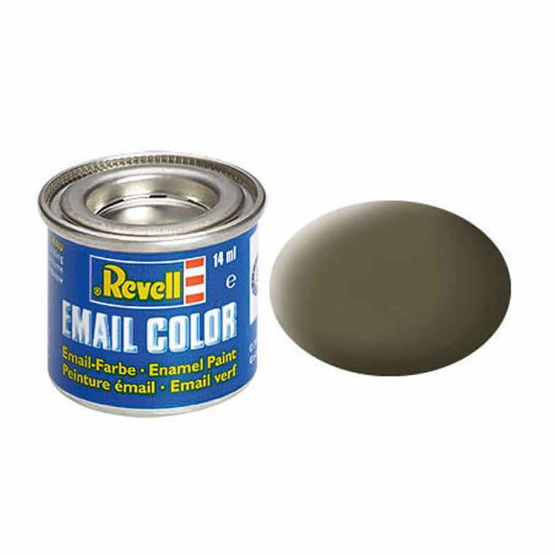 RVP32146 NATO Olive Matt Enamel Paint 14ml (.47oz) Tinlet Revell Main Image