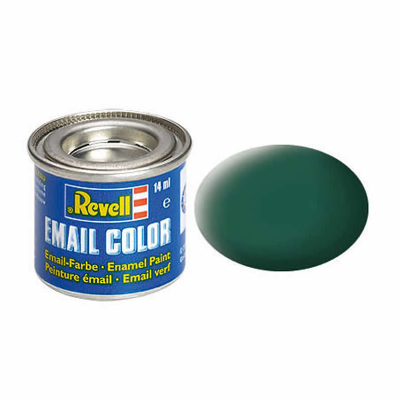 RVP32148 Sea Green Matt Enamel Paint 14ml (.47oz) Tinlet Revell Main Image