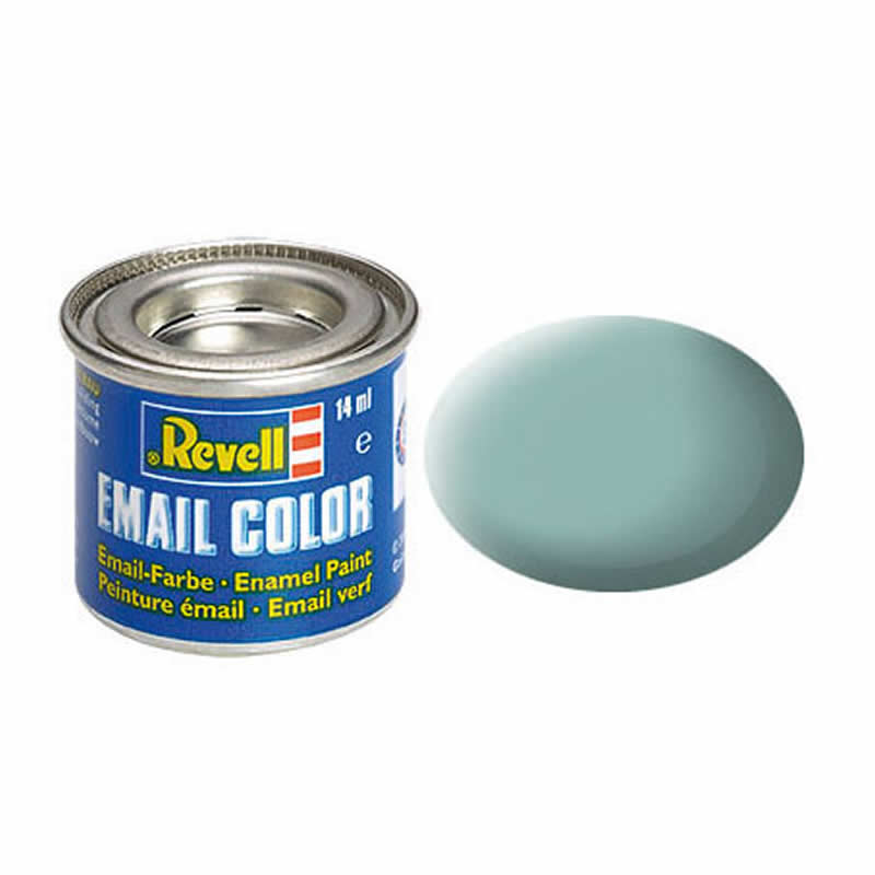 RVP32149 Light Blue Matt Enamel Paint 14ml (.47oz) Tinlet Revell Main Image