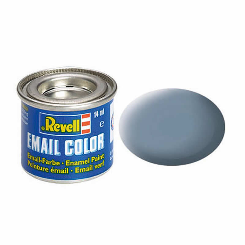 RVP32157 Grey Matt Enamel Paint 14ml (.47oz) Tinlet Revell Main Image