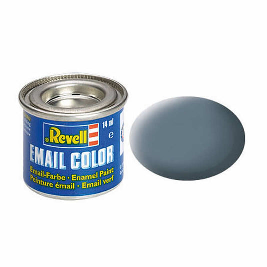 RVP32179 Greyish Blue Matt Enamel Paint 14ml (.47oz) Tinlet Revell Main Image