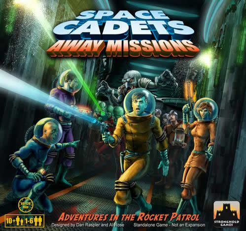 SHG5001 Space Cadets Away Missions Board Game Stronghold Games Main Image