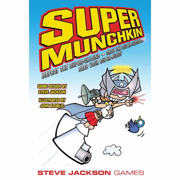 SJG1440 Super Munchkin Card Game Steve Jackson Games Main Image
